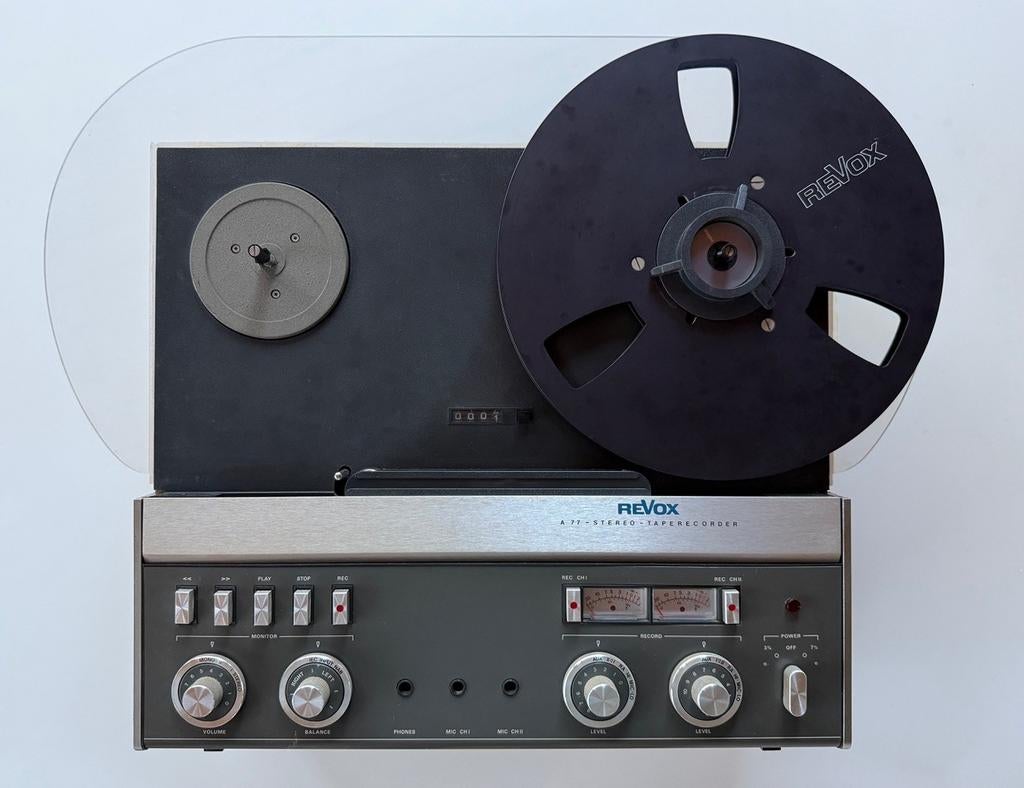 ReVox A77 tapedeck net exemplaar, Ophalen
