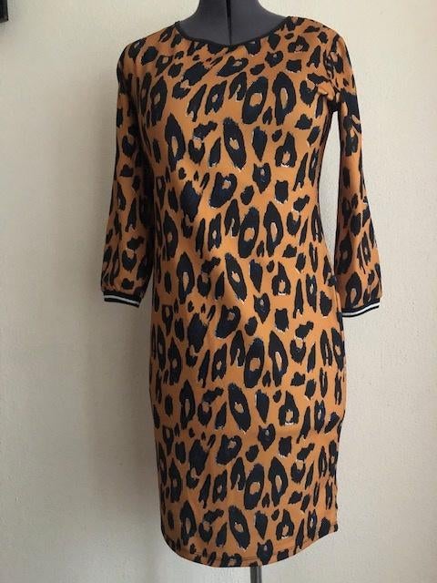 Print Jurk van Dazzling maat L nieuw, Kleding | Dames, Ophalen of Verzenden, Nieuw, Maat 38/40 (M), Onder de knie