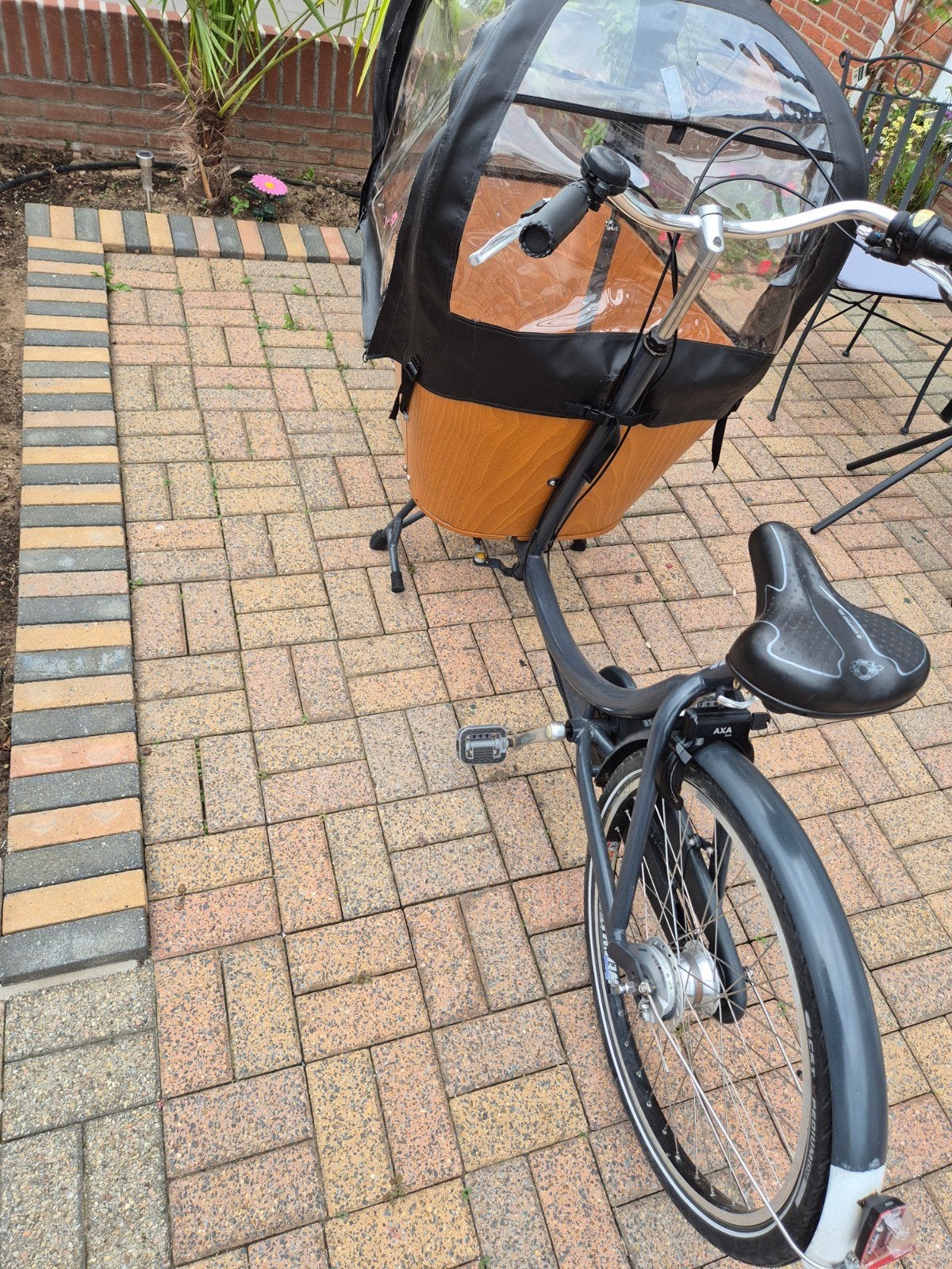 babboe City bakfiets, Fietsen en Brommers, Ophalen, Gebruikt, 4 kinderen of meer