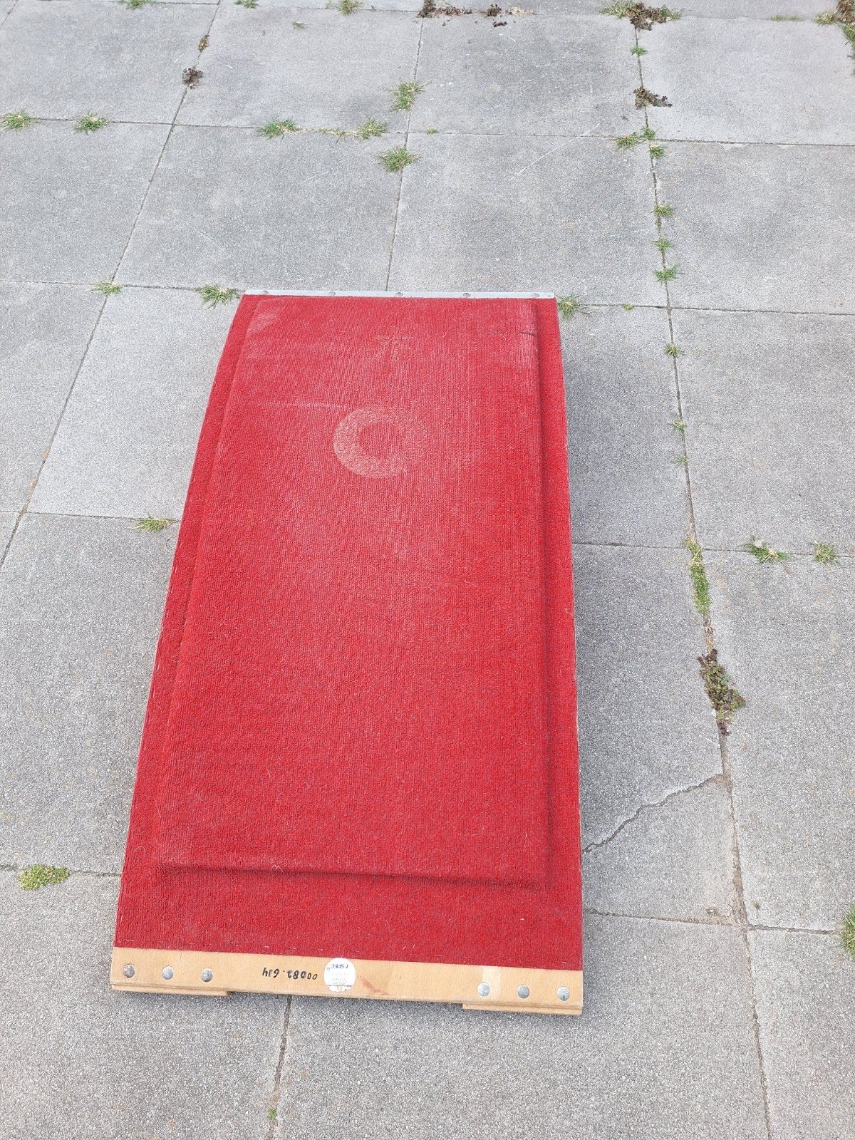 Janssen-Fritsen turnplank springplank, Ophalen, Gebruikt, Materiaal