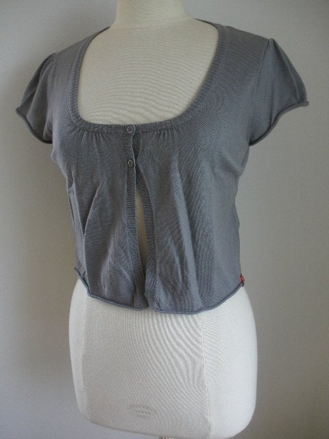 ESPRIT vest grijs korte mouw maat M - nieuw -, Kleding | Dames, Maat 38/40 (M), Nieuw, Ophalen of Verzenden, Grijs