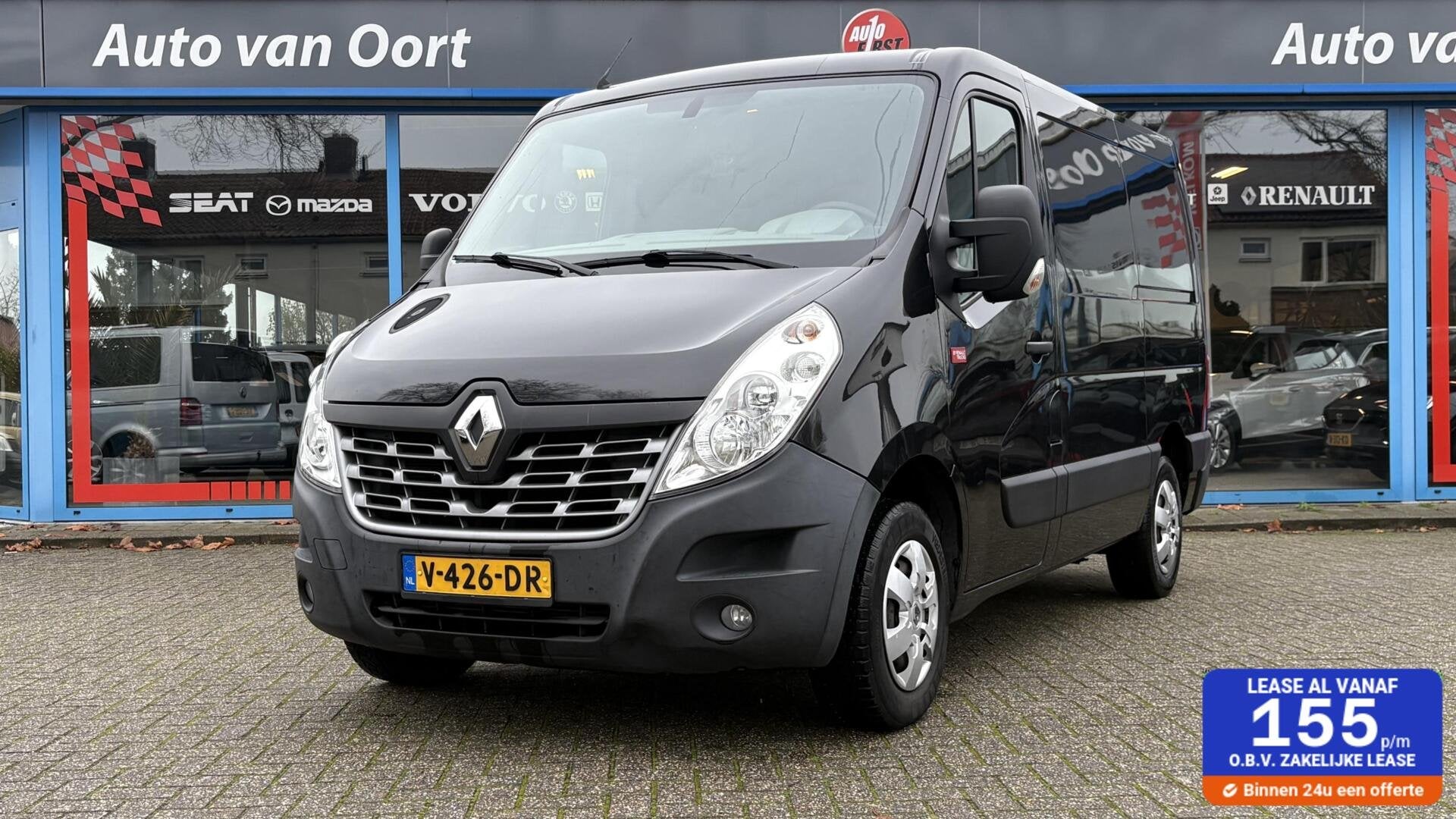 Renault Master bestel T28 2.3 dCi L1H1, Euro 5, Gebruikt, Zwart, 4 cilinders