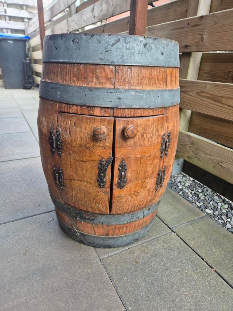 Unieke Amstel biervat kastje - Vintage houten ton, Ophalen