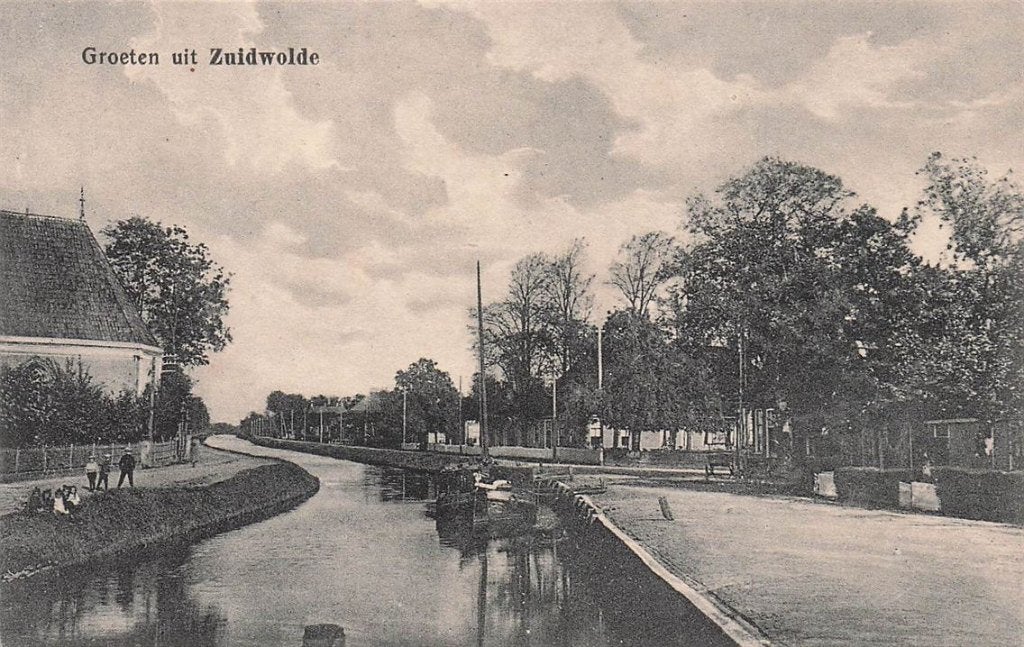 702-407-037 Groeten Uit Zuidwolde, Verzenden, Voor 1920, Groningen
