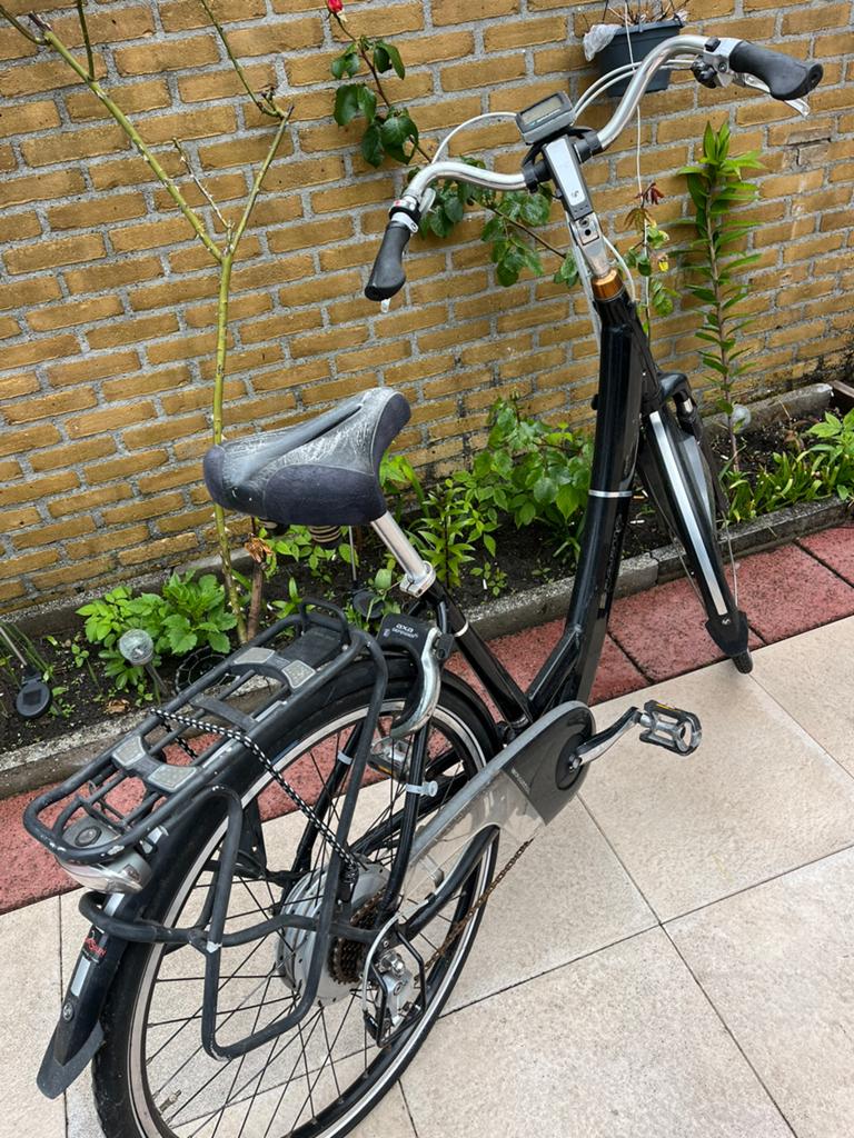 Electrische sparta fiets, Ophalen of Verzenden, Zo goed als nieuw, 53 tot 57 cm, Minder dan 10 versnellingen