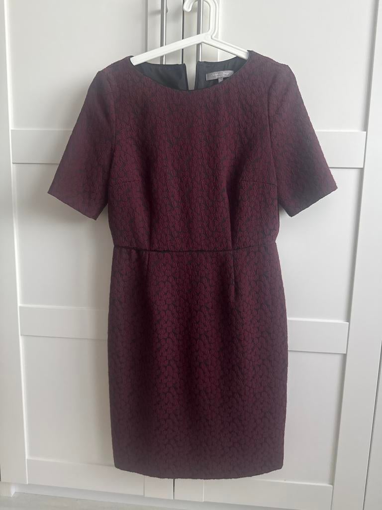 Christian Berg Jurk Maat 40 - Elegant en Stijlvol, Kleding | Dames, Jurken, Zo goed als nieuw, Maat 38/40 (M), Rood, Knielengte