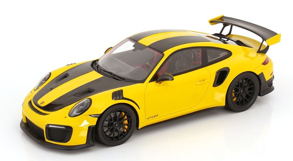 GT Spirit 1:12 Porsche 911 [991.2] GT2 RS WP Yellow 2018, -, Nieuw, Ophalen of Verzenden, 1:9 t/m 1:12
