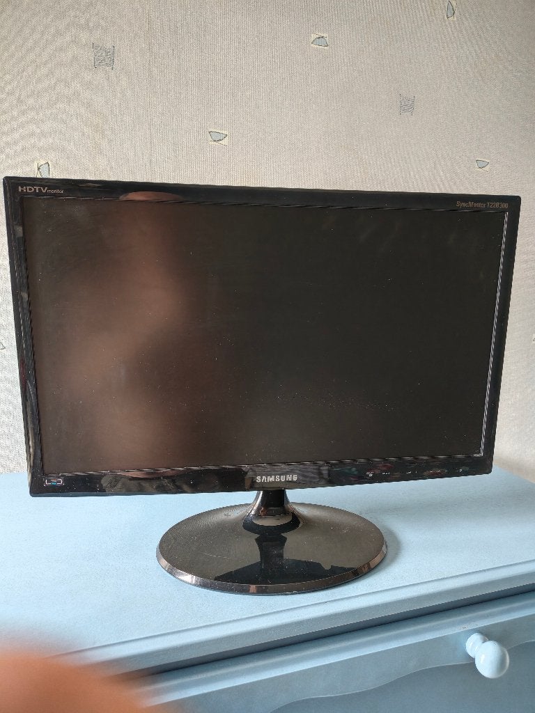Samsung TV/PC monitor T22B300EW, Ophalen, Zo goed als nieuw, 50 Hz, Samsung
