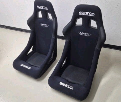 Sparco Sprint Kuipstoelen & Jass Performance Beugels MX5 NA, Auto-onderdelen, Ophalen