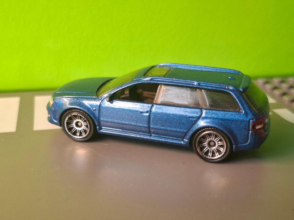 Matchbox 5 - Audi RS6 Avant [blauw] 1/64, Ophalen of Verzenden, Gebruikt, Auto