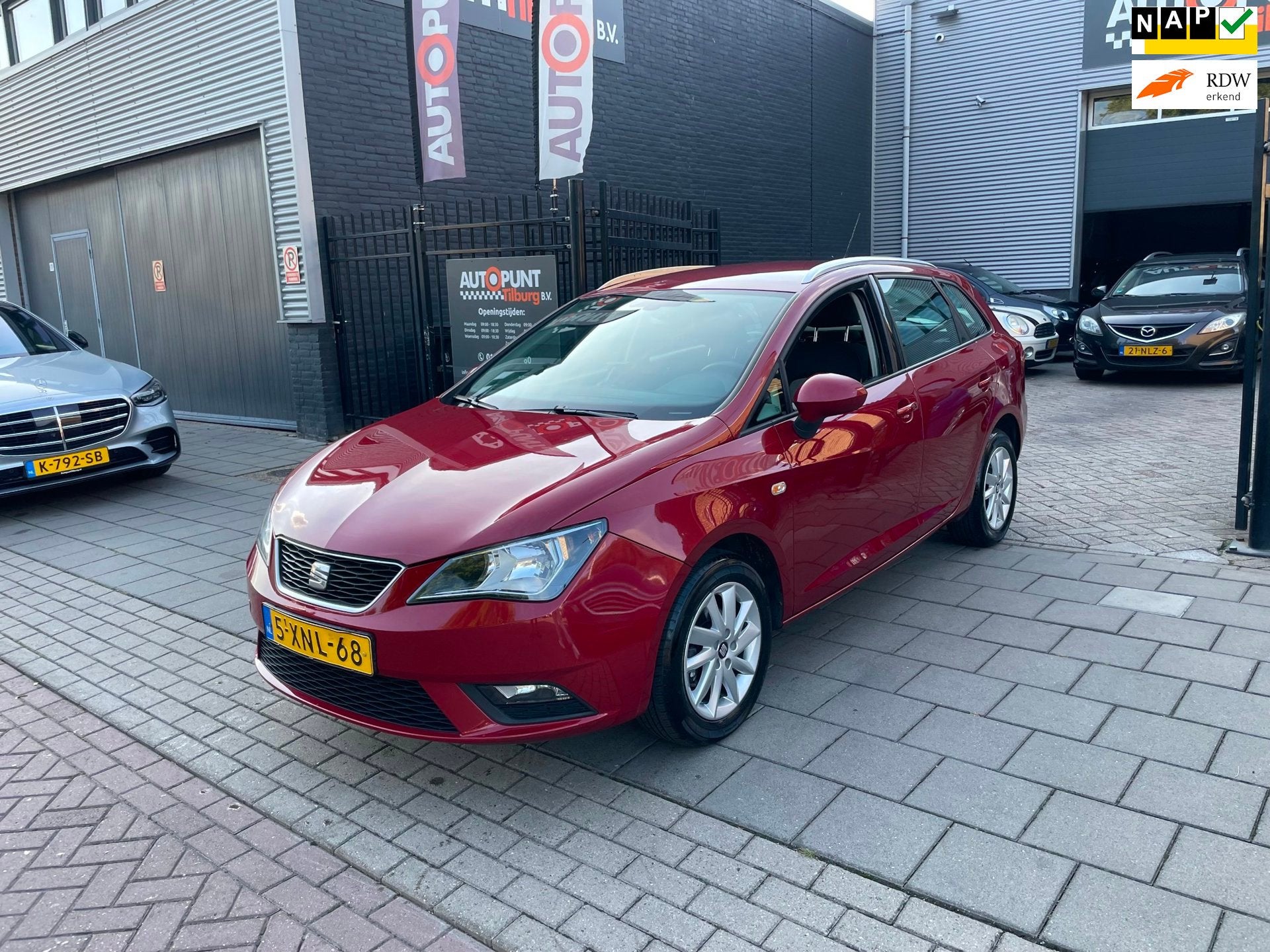 Seat Ibiza ST 1.2 TSI Style Dynamic 2e Eigenaar! Airco PDC N, Auto's, Voorwielaandrijving, Euro 5, 86 pk, Gebruikt