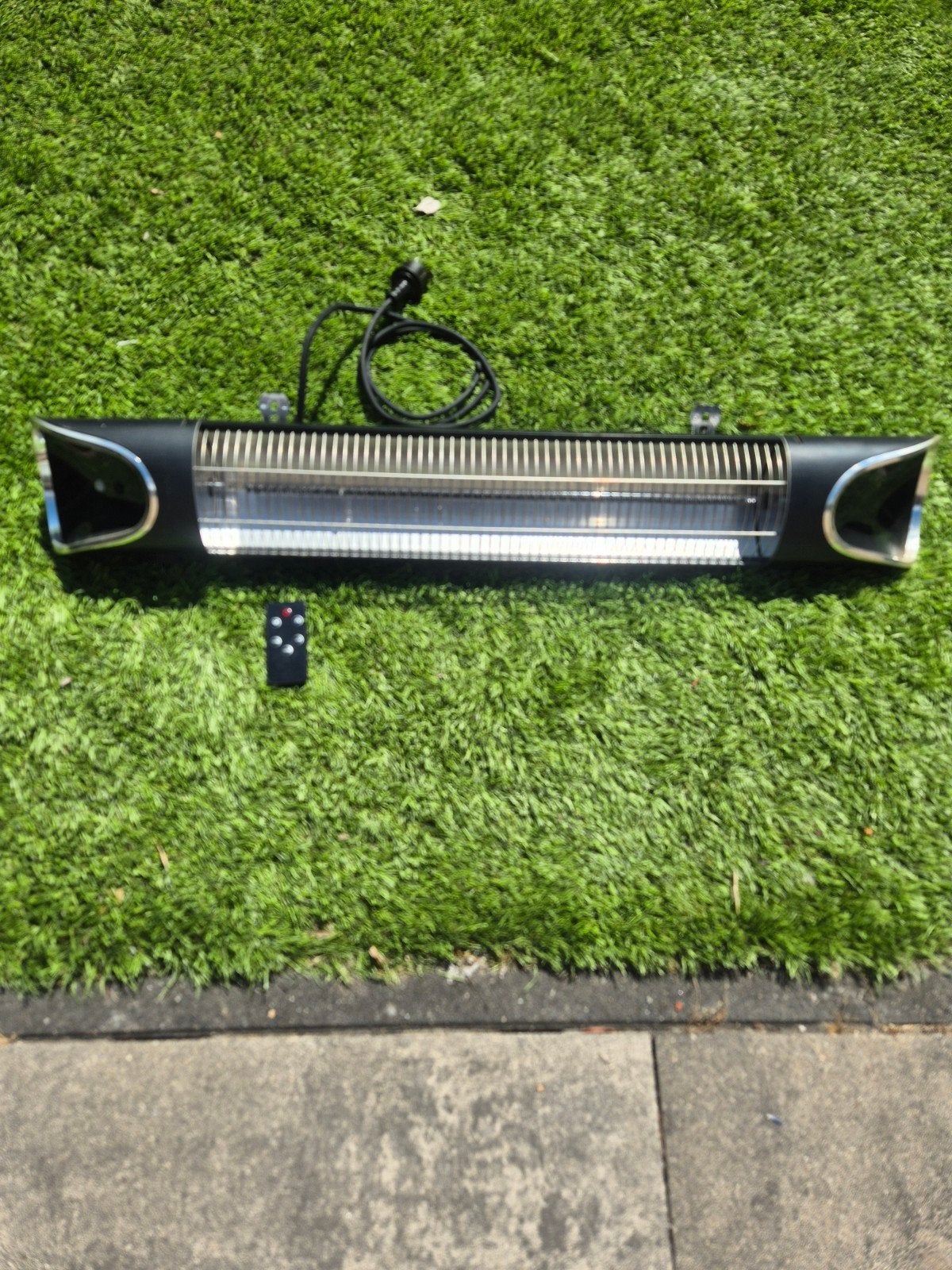 terras heater met afstandsbediening, Ophalen, Zo goed als nieuw, Elektrisch