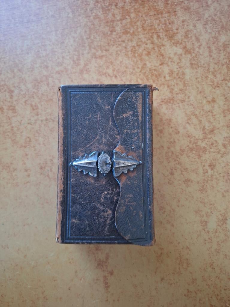 Antieke Bijbel - Het Nieuwe Testament 1884 met slot, Ophalen of Verzenden, Statenvertaling