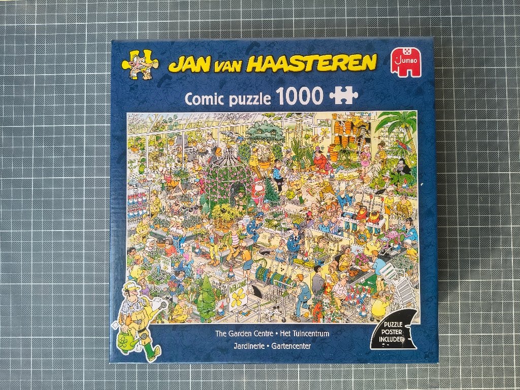 Van Haasteren - Het Tuincentrum 1000, Ophalen, 500 t/m 1500 stukjes, Zo goed als nieuw, Legpuzzel