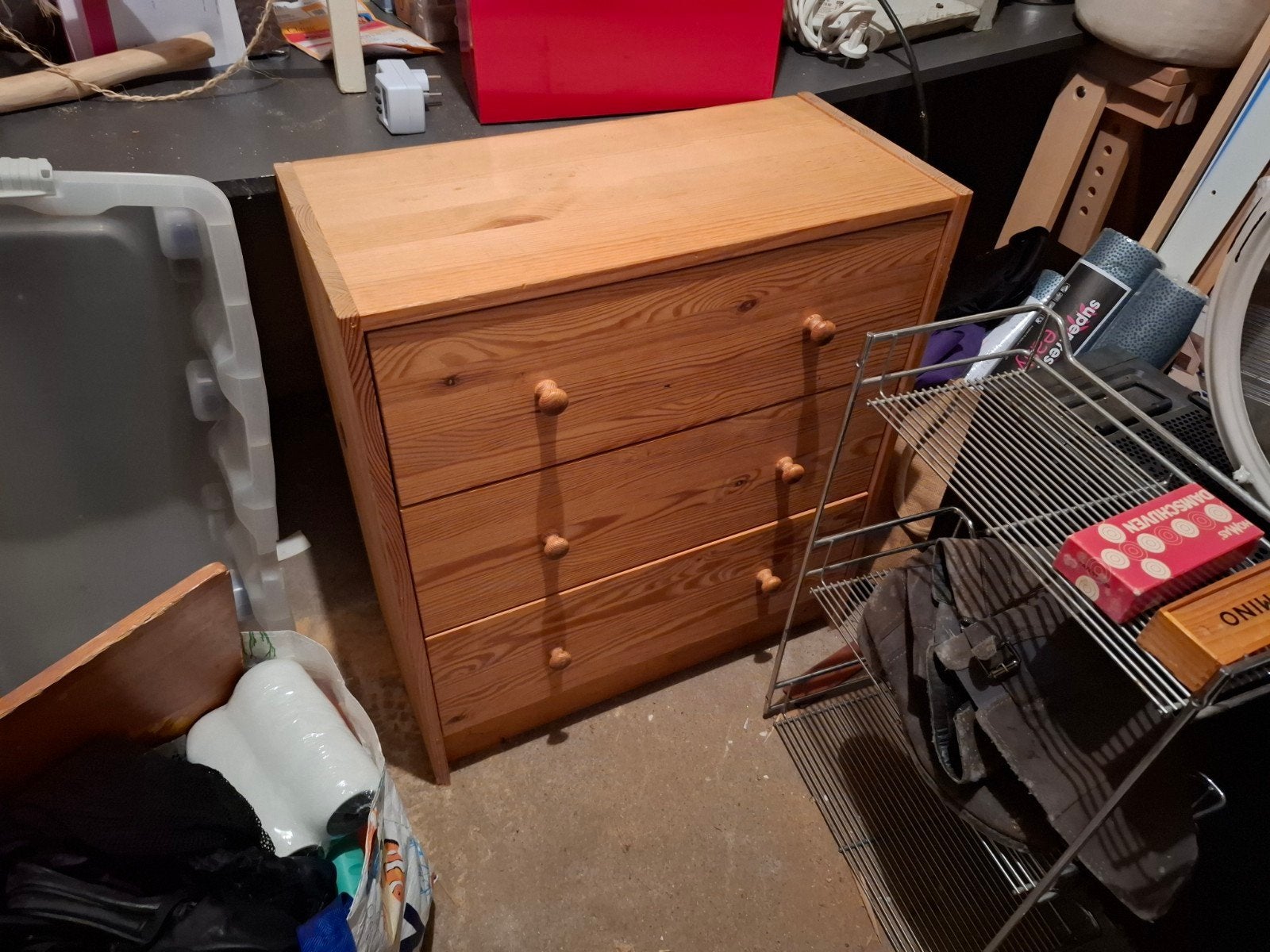 Opbergkastje, Huis en Inrichting, Woonaccessoires | Kisten, Ophalen, Minder dan 50 cm
