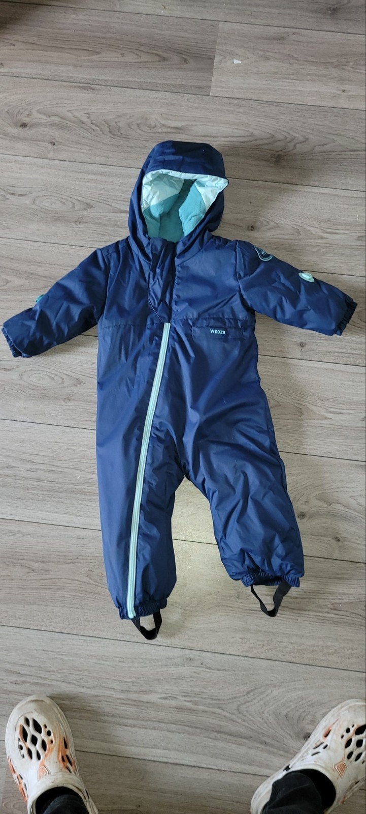 Wedze skipak/sneeuwpak maat 82-88 cm (24 maanden), Jongetje of Meisje, Ophalen of Verzenden, Zo goed als nieuw, Pakje