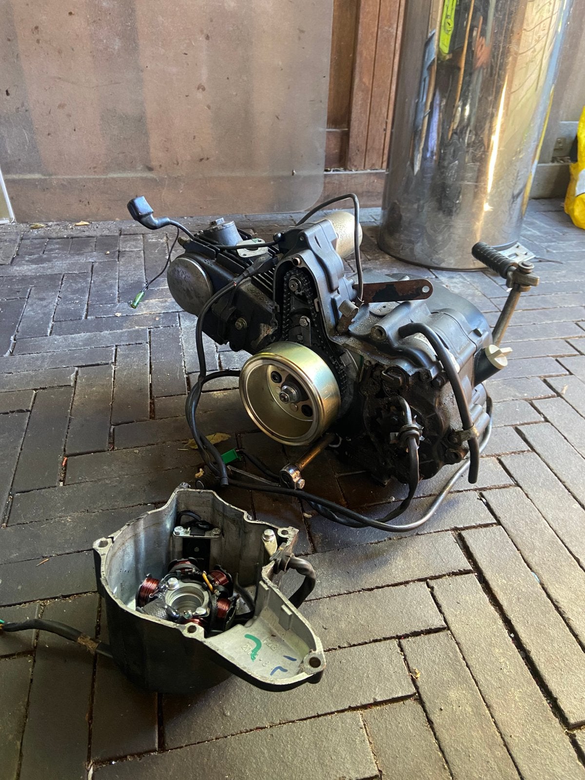 Hanway raw 50 motorblok, Ophalen, Zo goed als nieuw, Blok