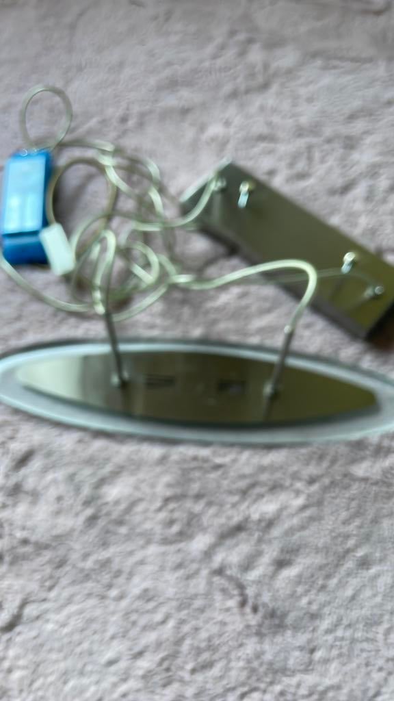 Mooi plafond lamp ,, Ophalen of Verzenden, Zo goed als nieuw, Glas