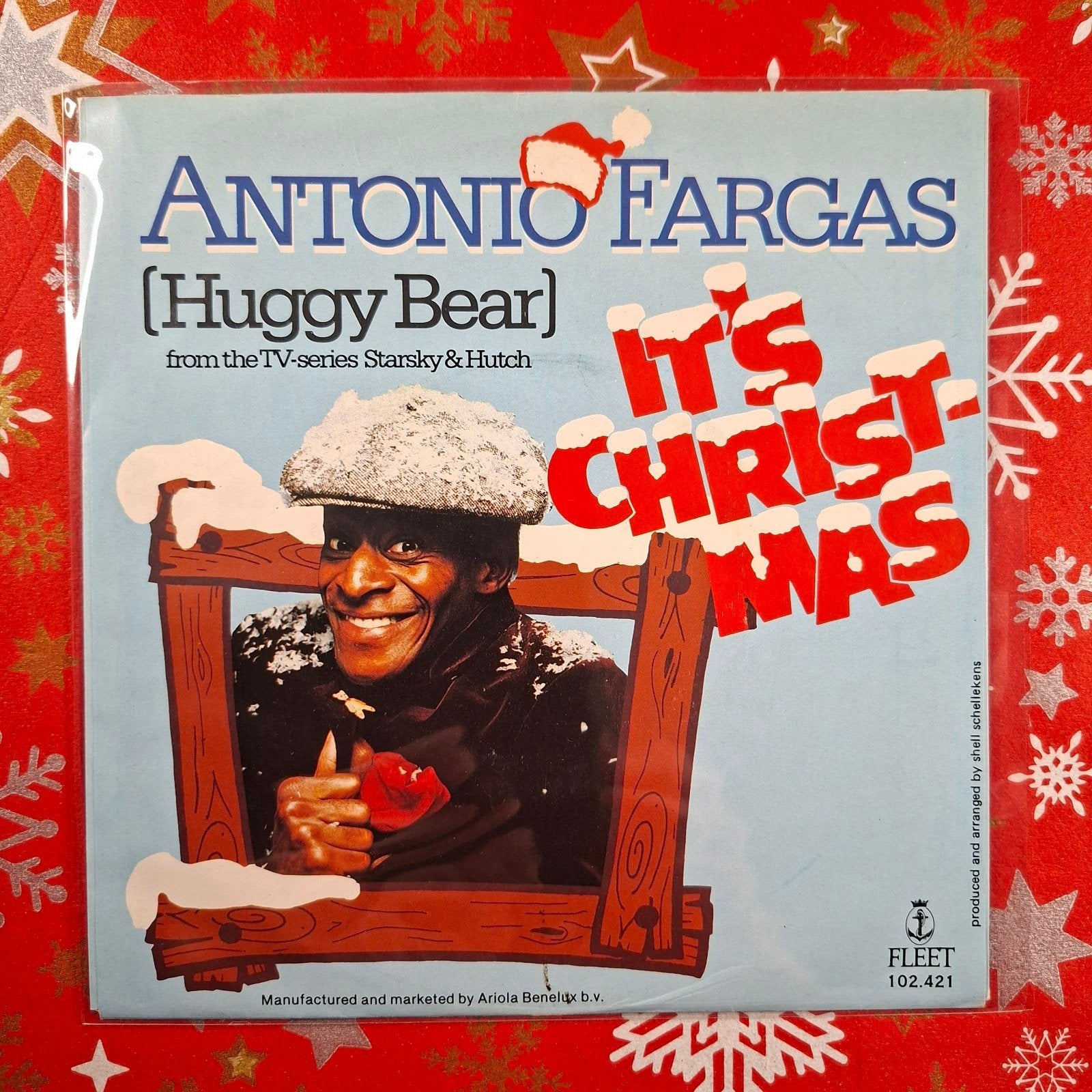 Antonio Fargas Huggy Bear uit Startsky &Hutch Its Christmas, Cd's en Dvd's, Ophalen of Verzenden, Zo goed als nieuw, Pop
