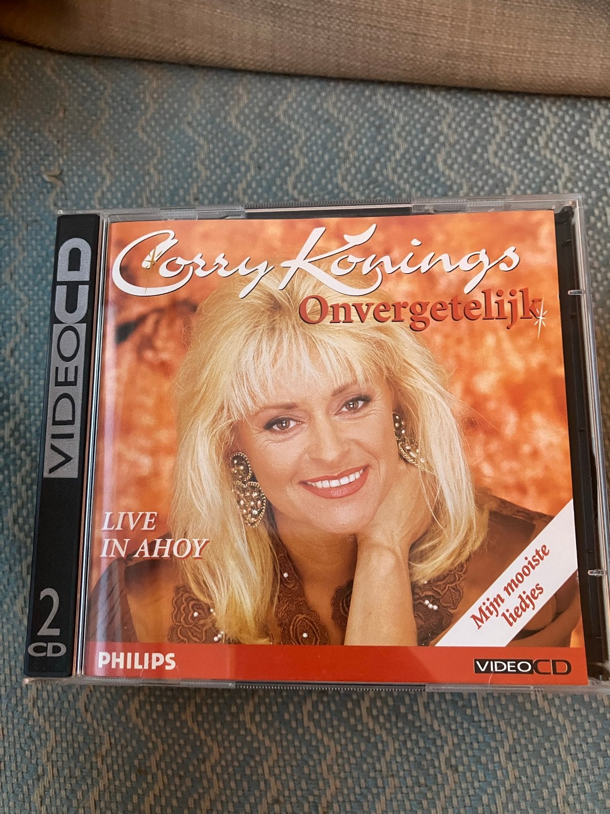 Corry Konings Onvergetelijk Live in Ahoy VideoCD, Ophalen of Verzenden, Gebruikt, Levenslied of Smartlap