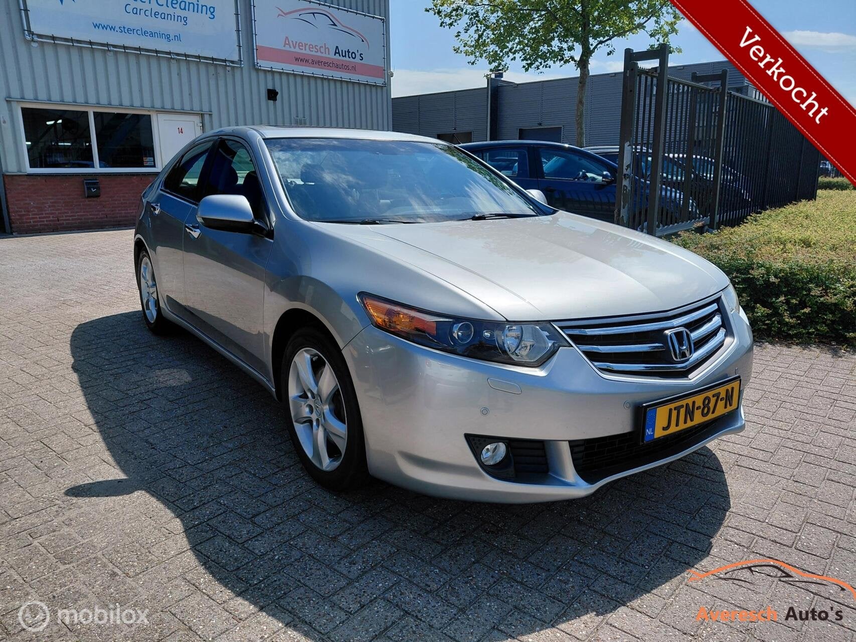 Honda Accord 2.4i Executive Automaat, Auto's, Gebruikt, Zwart, Bedrijf, 2354 cc