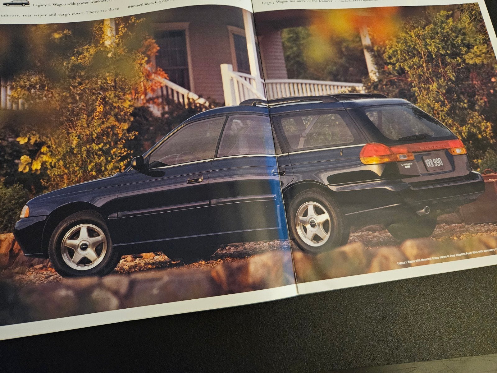 Brochure Subaru Legacy 1995 USA, Ophalen of Verzenden, Zo goed als nieuw, Overige merken