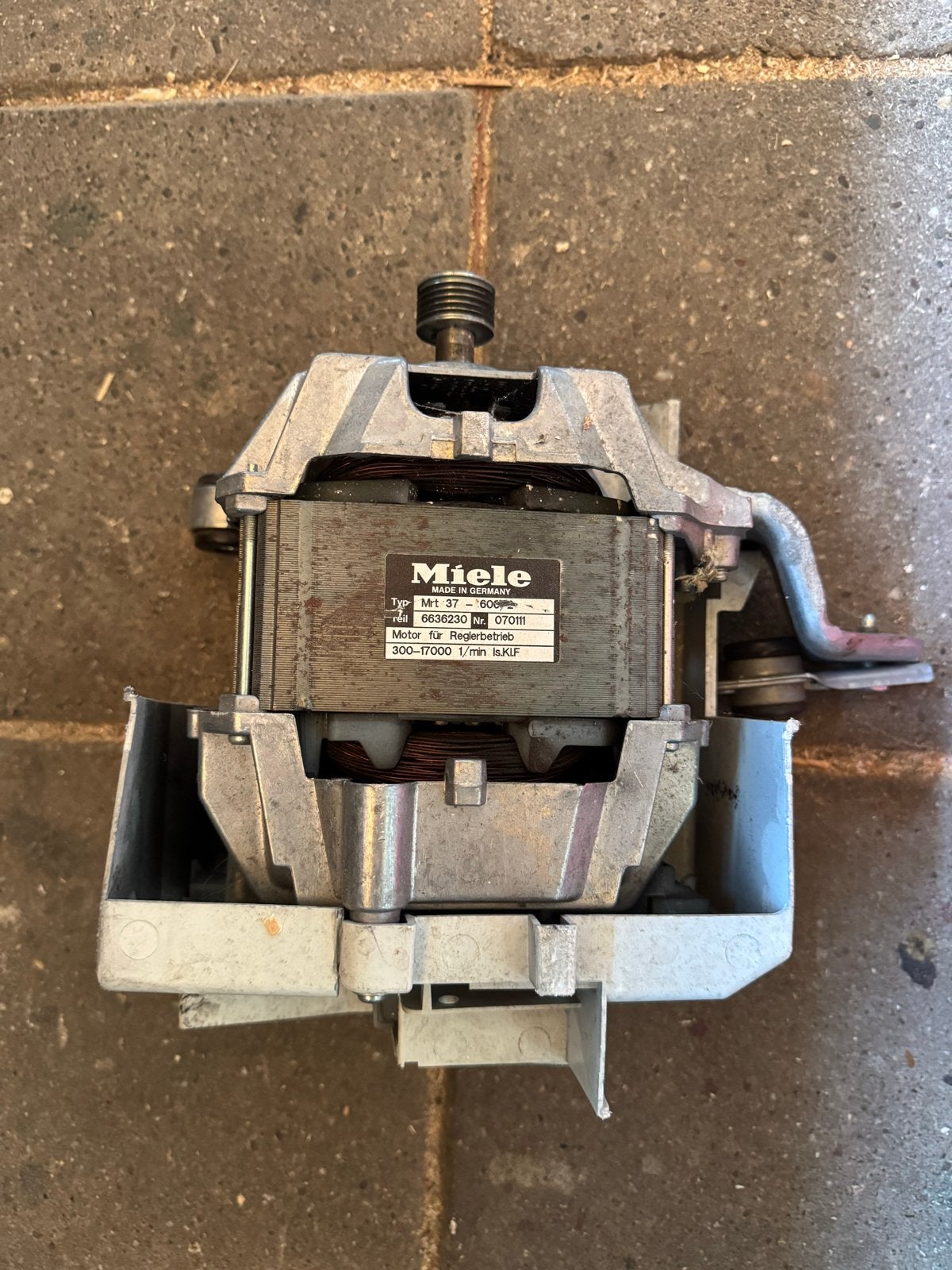 Miele wasmachine motor - Werkt goed, Ophalen of Verzenden, Gebruikt
