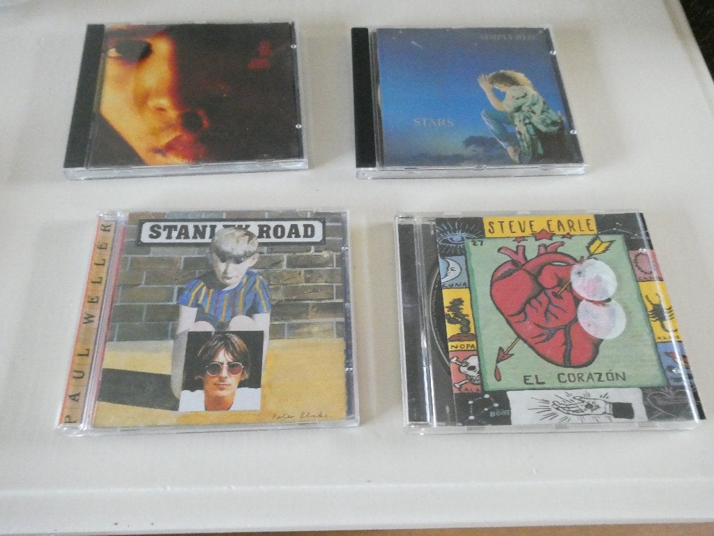 CD's van Steve Earl, Paul Weller, Lenny Kravitz, Simply Red, Gebruikt, Pop, Overige typen, Ophalen of Verzenden