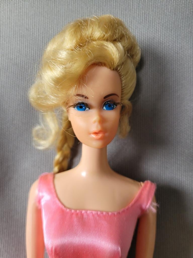 Vintage Barbie pop / growin' pretty hair / jaren 70, Ophalen of Verzenden, Zo goed als nieuw, Fashion Doll