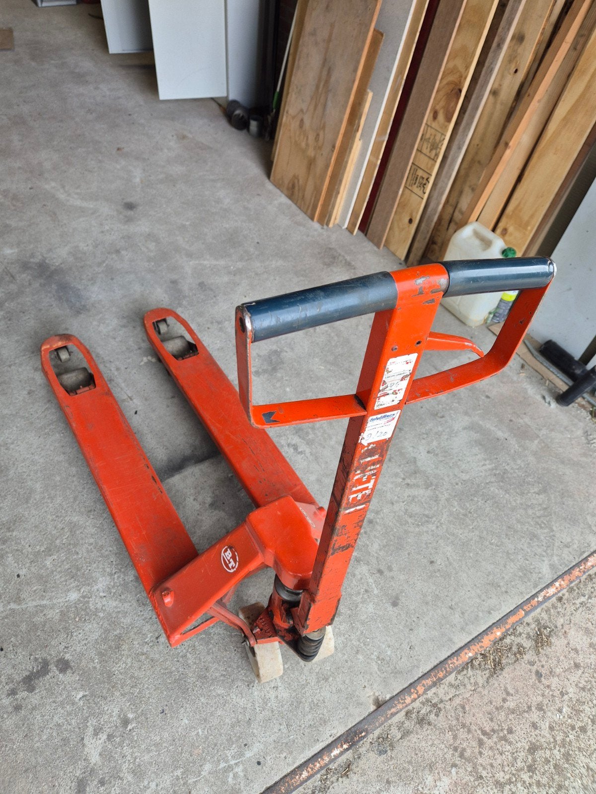 Handpallettruck - BT Lifter, Ophalen