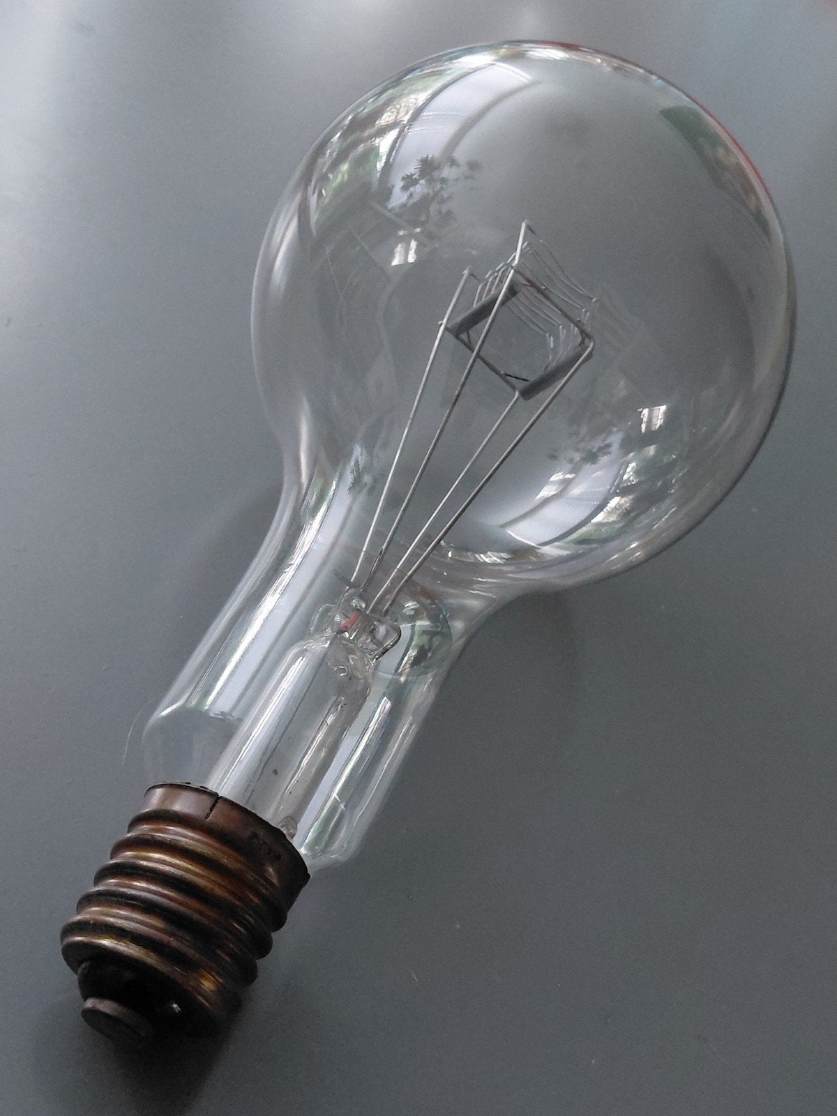 Grote vintage Philips gloeilamp 1000W, Antiek en Kunst, Ophalen of Verzenden