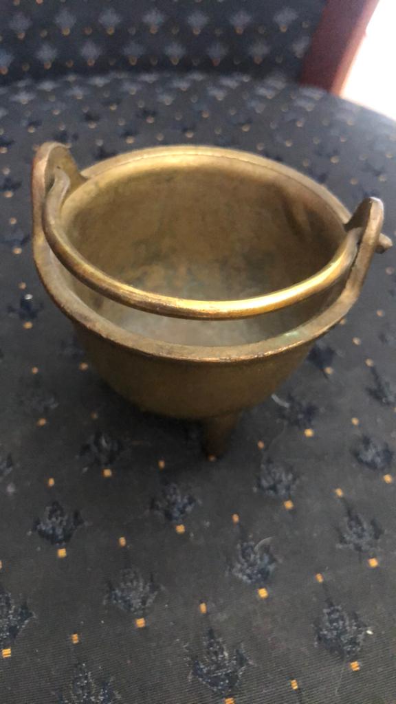 Wierookpotje messing, Ophalen of Verzenden