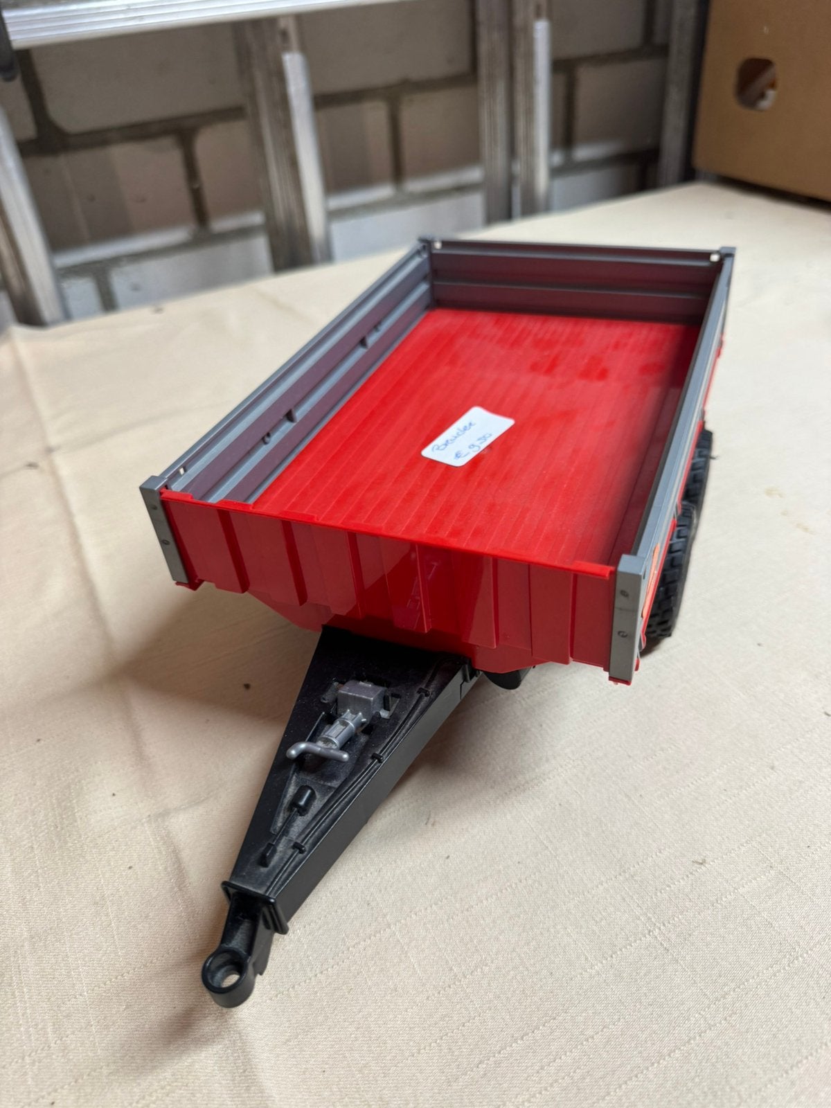 Bruder Speelgoed kiepwagen / aanhanger, Ophalen of Verzenden, Gebruikt
