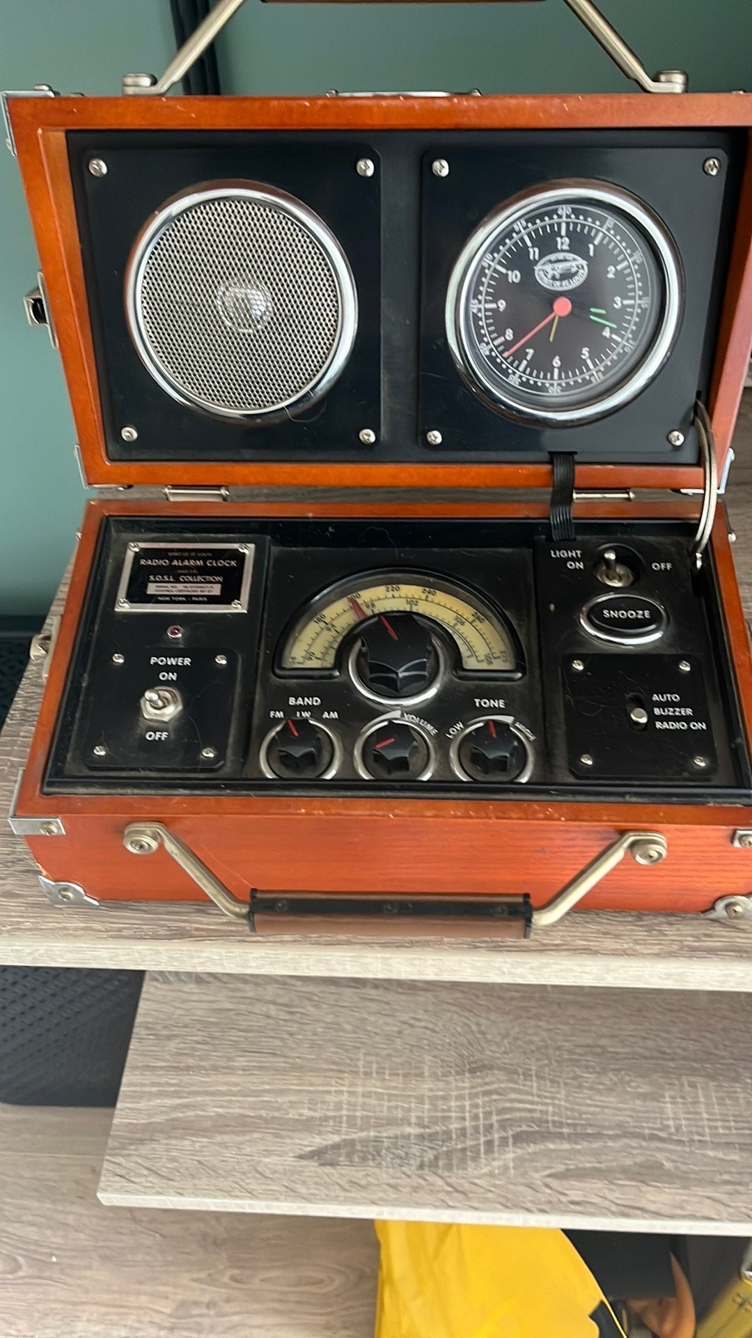 Spirit of st louis alarm clock radio, Audio, Tv en Foto, Radio's, Ophalen, Zo goed als nieuw