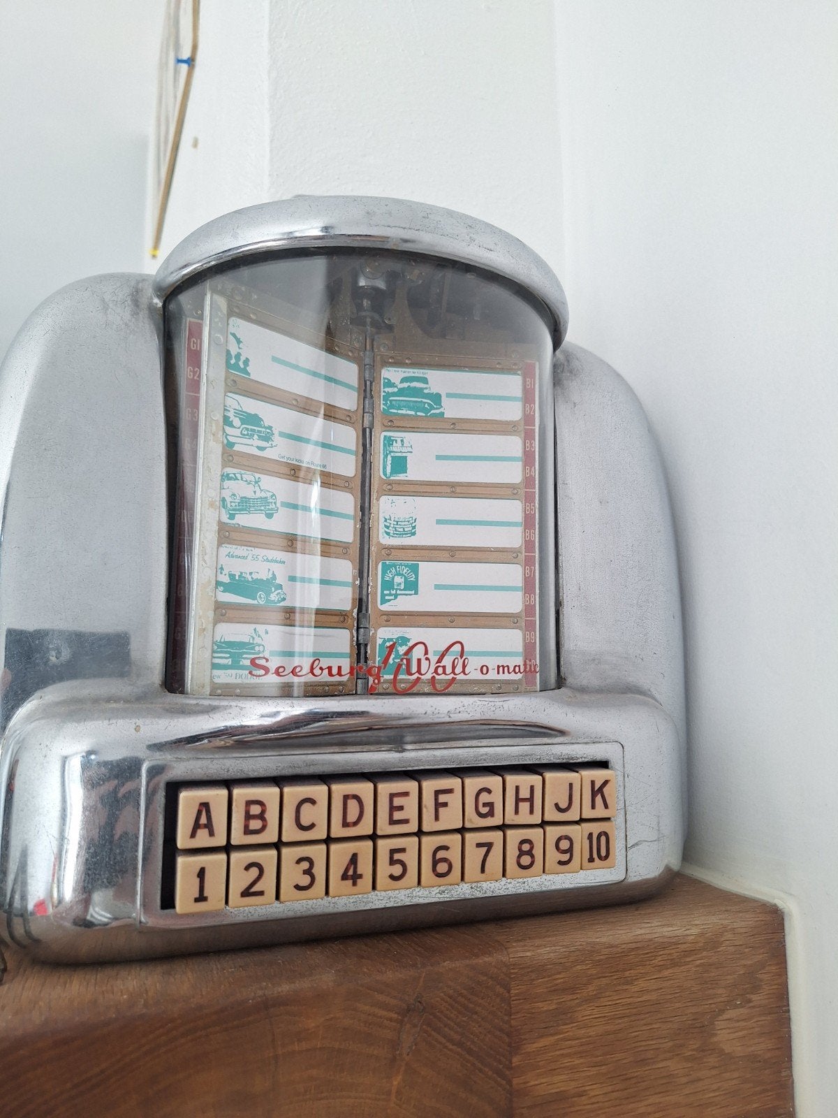 Vintage Seeburg Wall-O-Matic Jukebox Afstandsbediening, Verzamelen, Automaten | Jukeboxen, Ophalen, Gebruikt, 1950 tot 1960, Seeburg