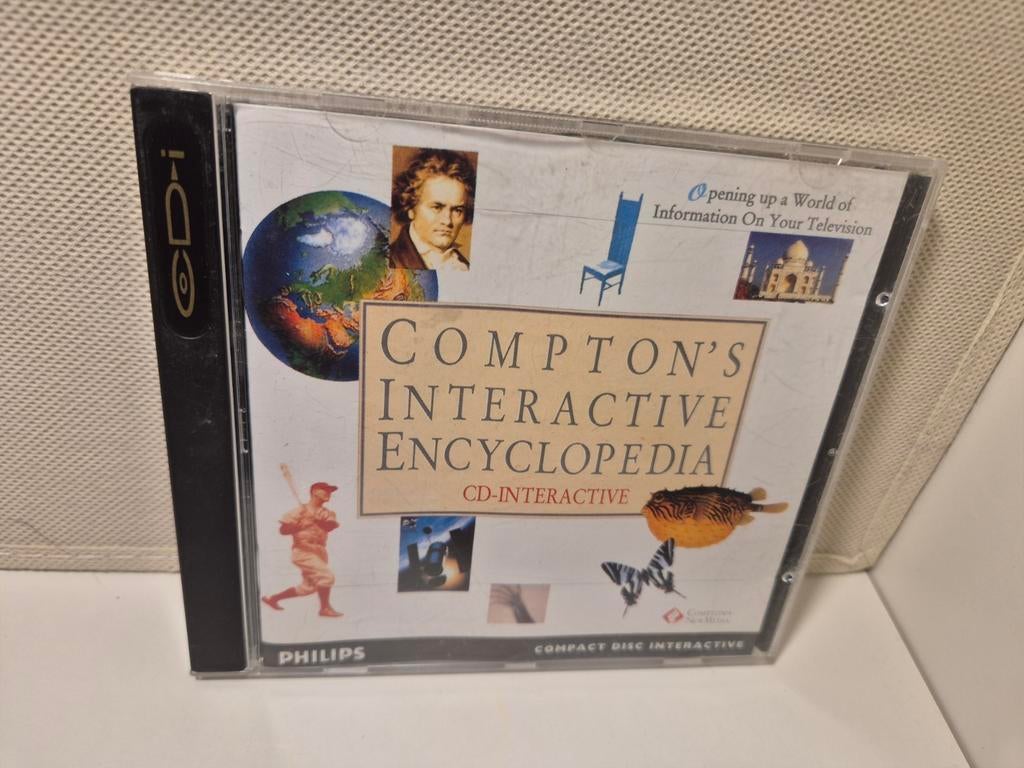 Compton's Interactieve Encyclopedia Philips CDi, Spelcomputers en Games, Games | Overige, Zo goed als nieuw, Avontuur en Actie