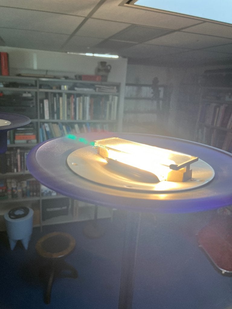 Arteluce Memphis Design vloerlampen Uplight, Ophalen, Gebruikt, Overige fittingen, Glas