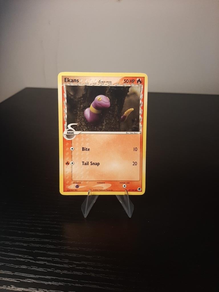 Pokémon Kaart: Ekans (Delta Species) - Zo goed als nieuw, Ophalen of Verzenden, Zo goed als nieuw, Losse kaart