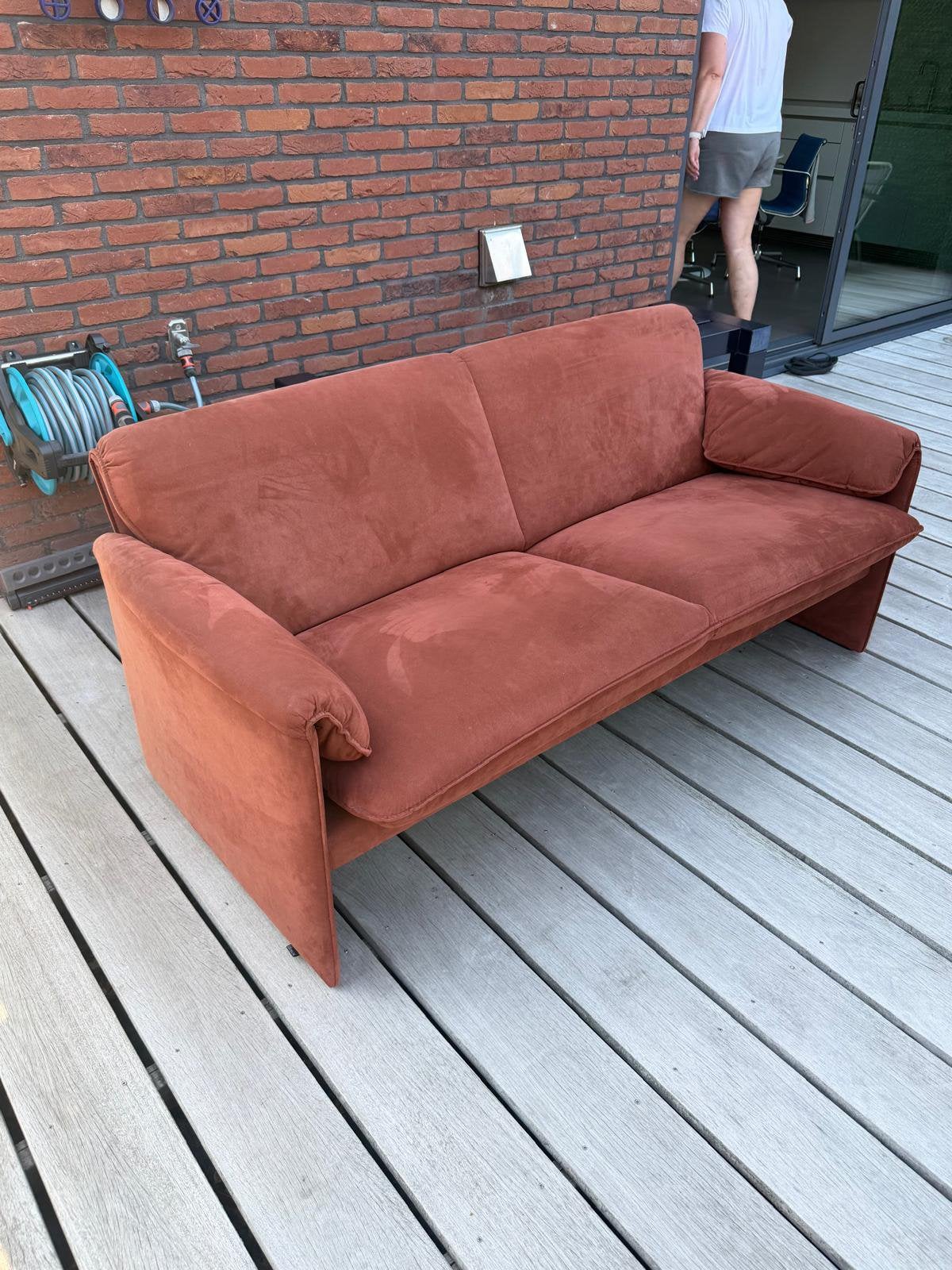 Te koop: twee Leolux 2,5 zitsbank BORA BORA, Ophalen, Gebruikt, 150 tot 200 cm, Tweepersoons