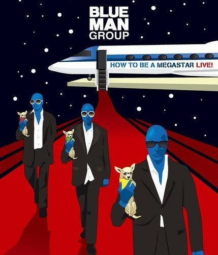 Blue Man Group - How To Be A Megastar Live! - Nieuwstaat, Ophalen of Verzenden, Zo goed als nieuw, Muziek en Concerten
