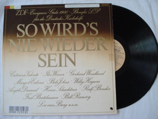 So wird's nie wieder sein - ZDF-Evergreen Gala 1980, Ophalen of Verzenden, Gebruikt, 12 inch