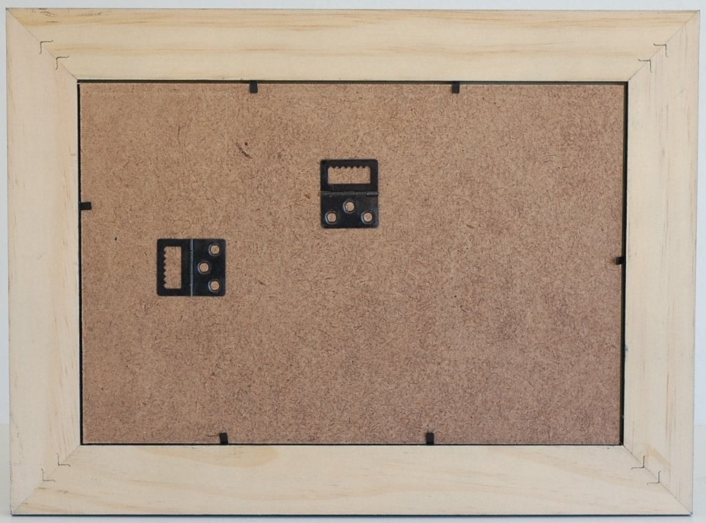 Donkerblauwe fotolijst passe-partout voor 2 foto's 20x30 cm, Audio, Tv en Foto, Hout, Collagefotolijst, Geen, Zo goed als nieuw