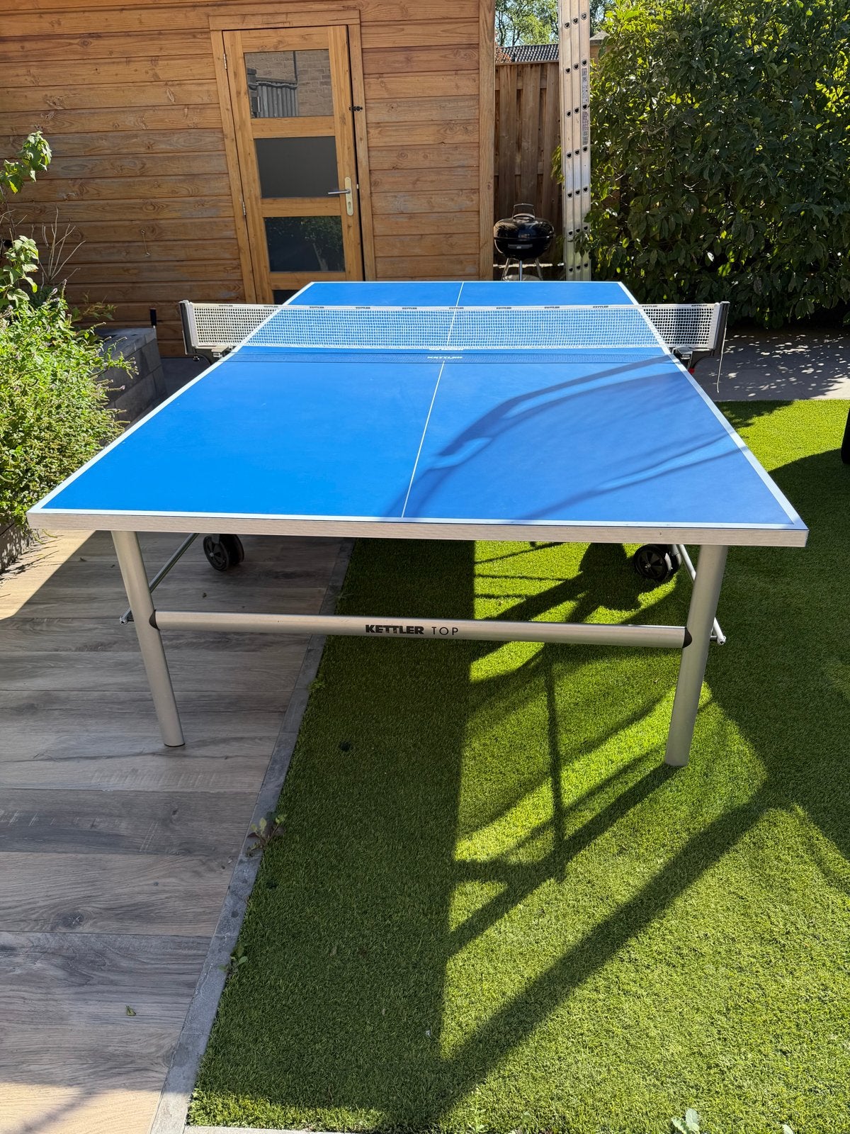 Kettler HKS selection Tafeltennistafel - Indoor en Outdoor, Sport en Fitness, Tafeltennis, Ophalen, Zo goed als nieuw, Tafel Outdoor