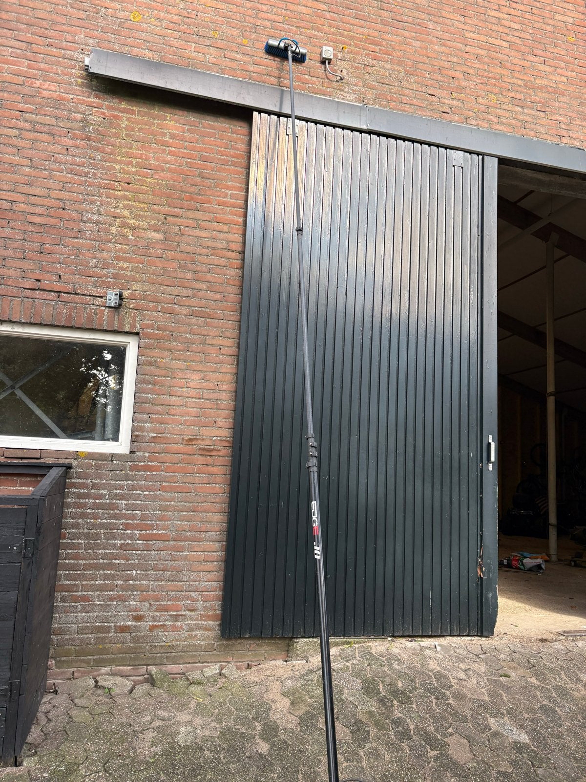 Edge 3D Telescopische Wasborstel voor Ramen en Zonnepanelen, Ophalen, Gebruikt, Overige typen