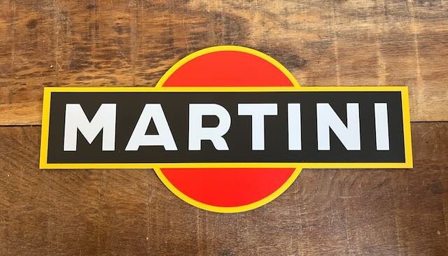 MARTINI  -  reclamebord, Ophalen of Verzenden, Zo goed als nieuw, Reclamebord