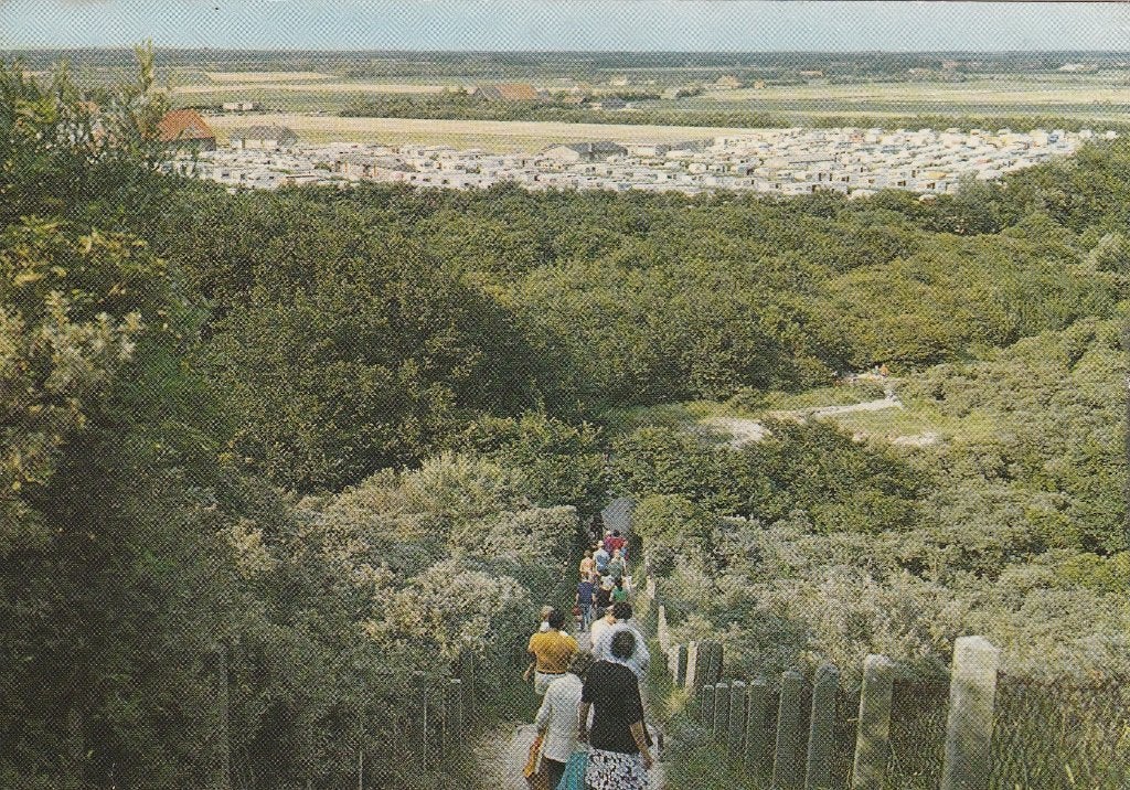BIGGEKERKE Panorama Camping Valkenisse, Verzenden, 1960 tot 1980, Gelopen, Zeeland