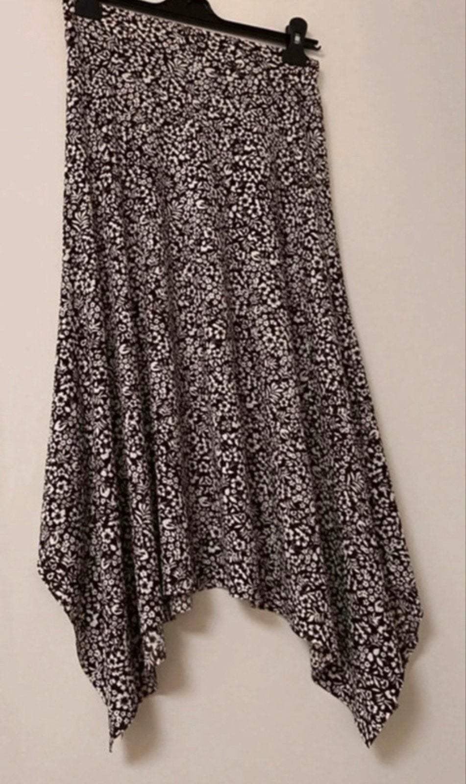 asymmetrische rok met bloemenprint maat S, Ophalen of Verzenden, Zo goed als nieuw
