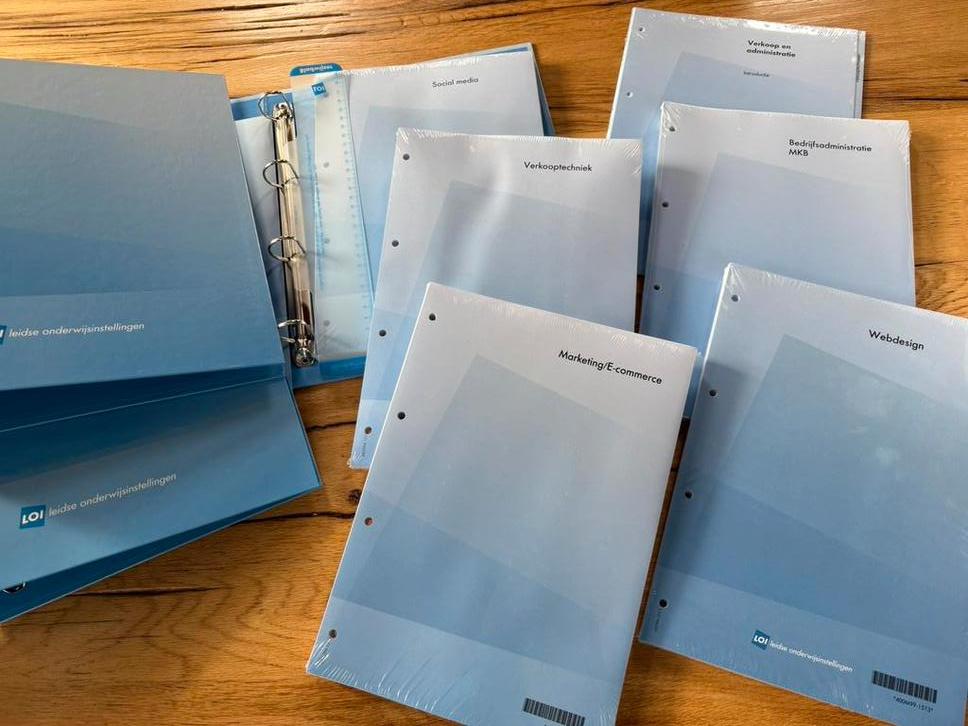 LOI 6 cursussen nieuw, Ophalen of Verzenden, Beta, Nieuw, MBO
