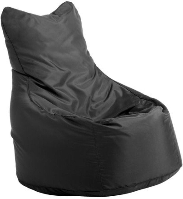 Zwarte zitzak - Comfortabel en stijlvol, Ophalen, Zo goed als nieuw, Zwart