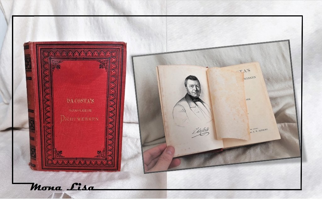 DA COSTA’S KOMPLEETE DICHTWERKEN – 1876, derde druk, Boeken, Ophalen of Verzenden, Gelezen